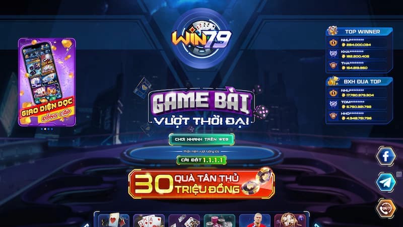 Win79: Game bài đổi thưởng đẳng cấp mọi thời đại 3 Những ưu điểm vượt trội của cổng game