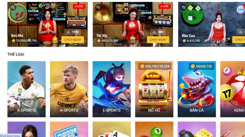 Five88: Siêu nhà cái thể thao uy tín top đầu châu Á 3 Bộ sưu tập game đẳng cấp có mặt tại sân chơi