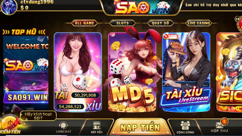 Saowin: Game bài đổi thưởng đẳng cấp ngôi sao châu Á 2 Lợi ích khi anh em tham gia chơi tại cổng game