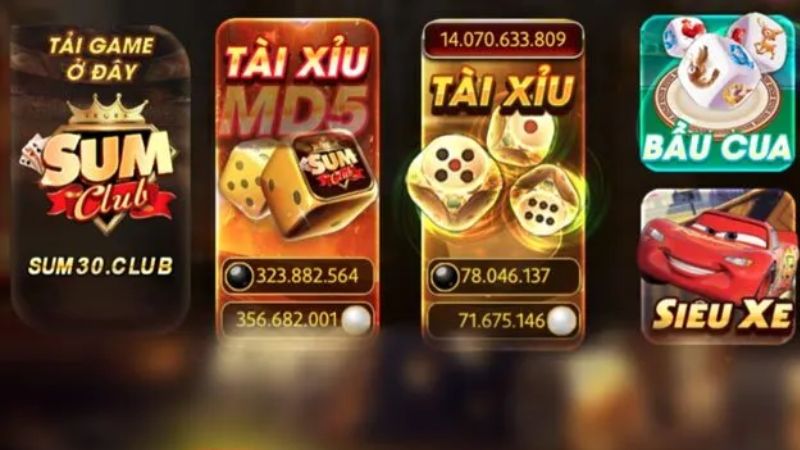 SumClub: Game bài đổi thưởng siêu phẩm sòng bài châu Á 3 Đặc điểm thu hút dân cược tham gia thương hiệu