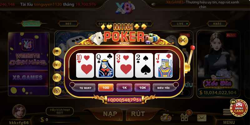X8: Game bài đổi thưởng đẳng cấp phong cách quốc tế 2 Ưu điểm nổi bật khi bet thủ chơi game tại X8